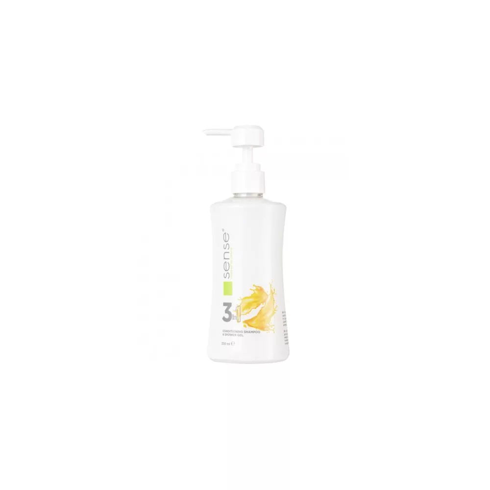 3 v 1 šampón a sprchový gél Sense – 330 ml