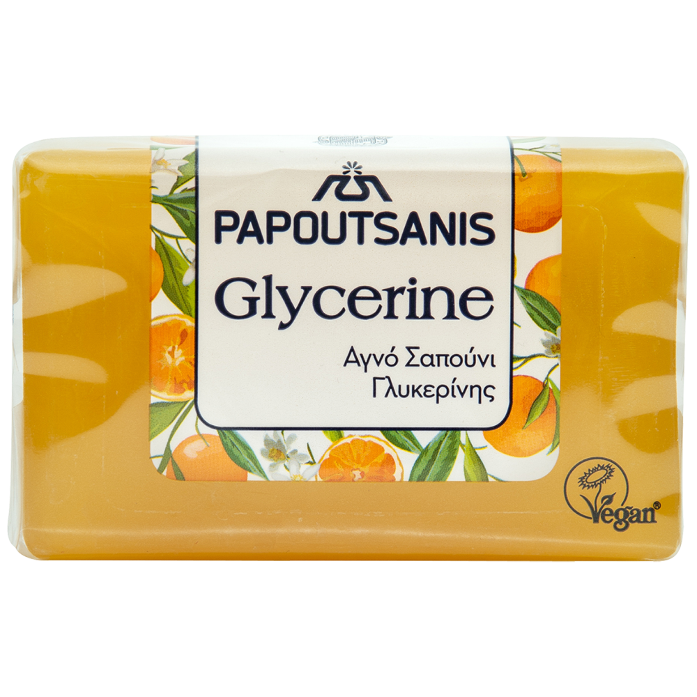 Papoutsanis yellow glycerine soap – 125 g