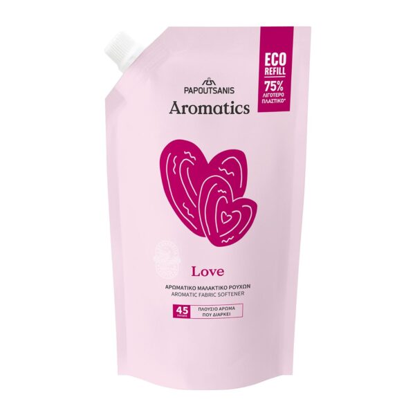 Aromatics Love Weichspüler, Nachfüllpackung – 900 ml