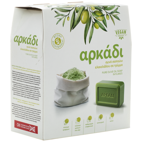 Fulgi de săpun Arkadi cu ulei de măsline – 500 g