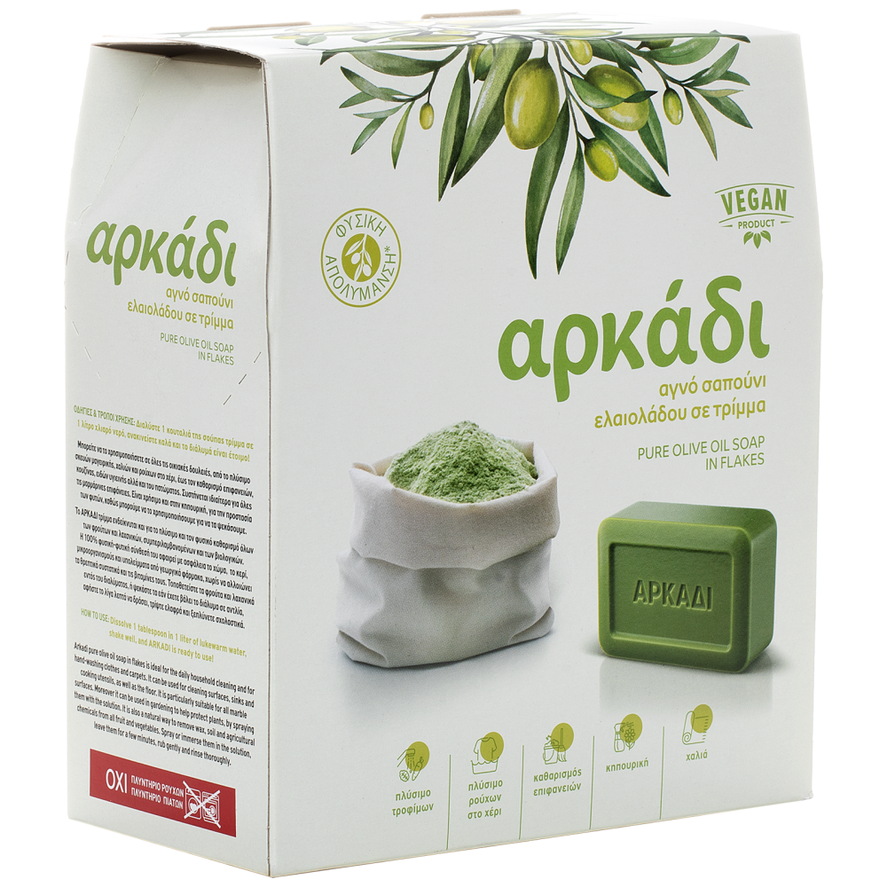 Arkadi Olivenöl-Seifenflocken – 500 g